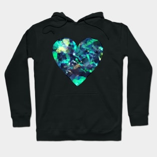 Geometric Heart Hoodie